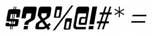 Gyparody Bold Italic Font OTHER CHARS