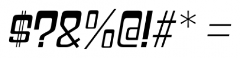 Gyparody Italic Font OTHER CHARS