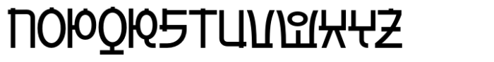 Gyeora Regular Font UPPERCASE