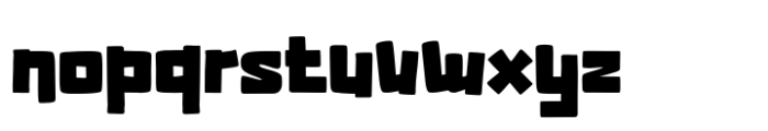 Gymbrand Font LOWERCASE
