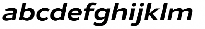 Gymkhana Italic Font LOWERCASE