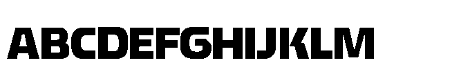 Gyokz Black Font UPPERCASE