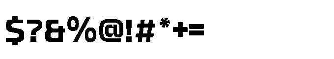 Gyokz Bold Font OTHER CHARS