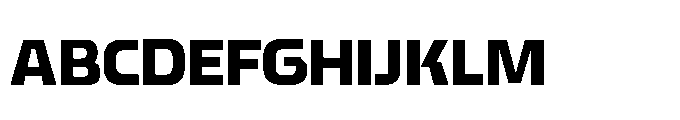 Gyokz Extra Bold Font UPPERCASE