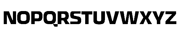 Gyokz Extra Bold Font UPPERCASE