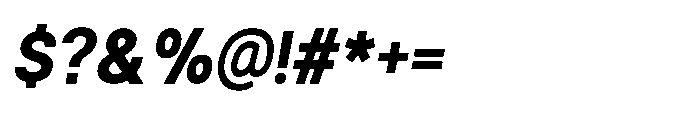 Gypsy Nue Bold-Italic Font OTHER CHARS