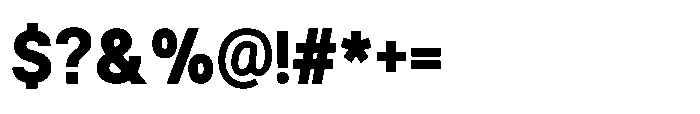 Gypsy Nue Extra Bold Font OTHER CHARS