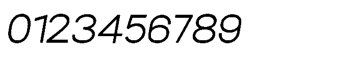 Gypsy Nue Extra Light-Italic Font OTHER CHARS