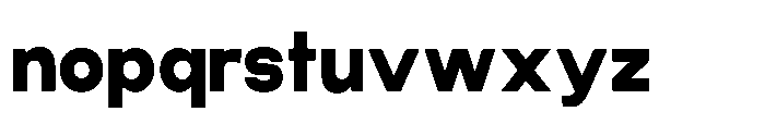 Gypsy Nue Heavy Font LOWERCASE