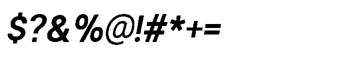 Gypsy Nue Medium-Italic Font OTHER CHARS