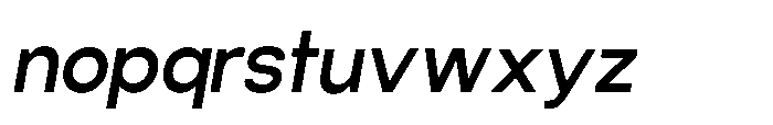 Gypsy Nue Medium-Italic Font LOWERCASE