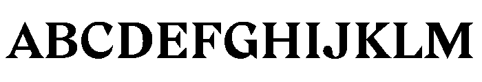 Gza Bold2 Font UPPERCASE