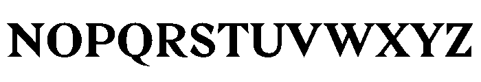 Gza Bold2 Font UPPERCASE