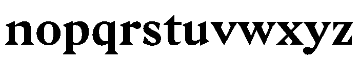 Gza Bold2 Font LOWERCASE