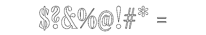Gza RegularCompressed 2d324d22 Font OTHER CHARS