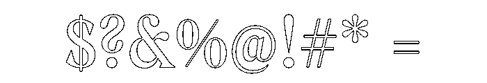 Gza RegularCondensed C614cb8b Font OTHER CHARS