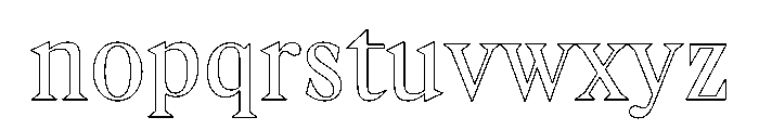Gza RegularCondensed C614cb8b Font LOWERCASE