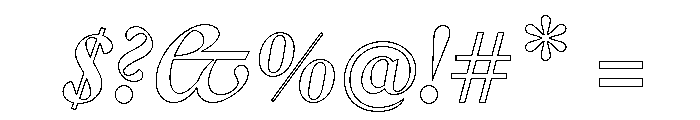 Gza SemiBoldItalic 10ce19bd Font OTHER CHARS