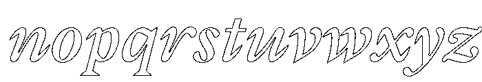 Gza SemiBoldItalic 10ce19bd Font LOWERCASE