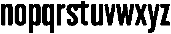 H.H. Samuel Regular otf (400) Font LOWERCASE