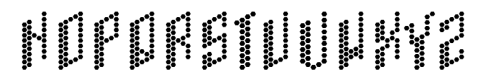 H.I.B. Cell Plain Font UPPERCASE