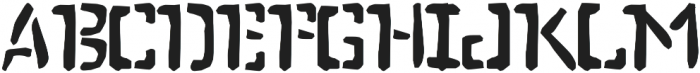 H74 Camp Cooter otf (400) Font LOWERCASE