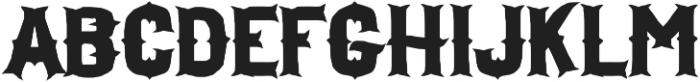 H74 Drop Anchor otf (400) Font LOWERCASE