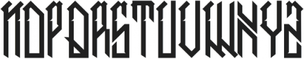 H74 Imperial ttf (400) Font LOWERCASE
