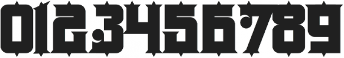 H74 The Order Black otf (900) Font OTHER CHARS