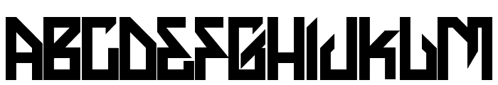 H74 The Golden Dawn Font LOWERCASE