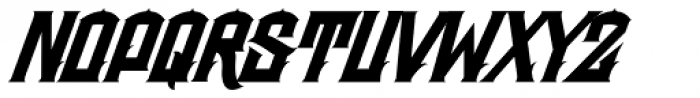 H74 False Idols Italic Font LOWERCASE