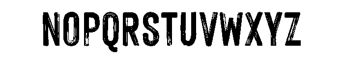 Hackney Bold Font UPPERCASE