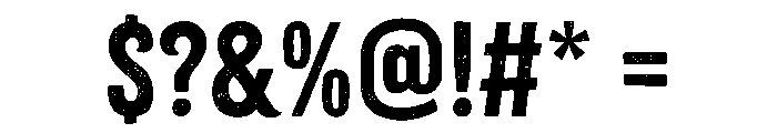 Hackney Regular Font OTHER CHARS