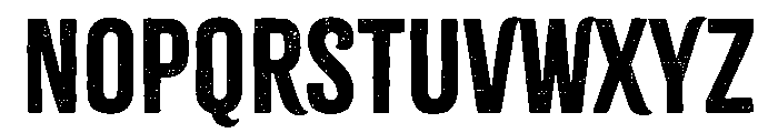 Hackney Regular Font UPPERCASE