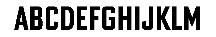 Hackney Semibold Font UPPERCASE