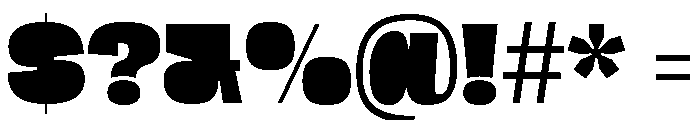 Hagrid Black Font OTHER CHARS