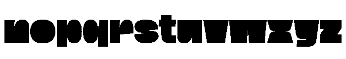 Hagrid Black Font LOWERCASE