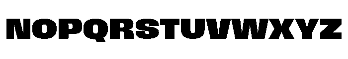 Hagrid Extra Bold Font UPPERCASE