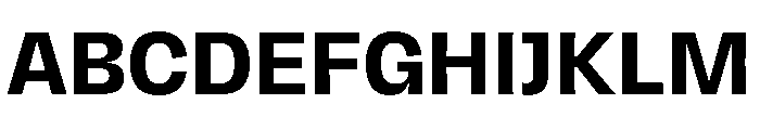 Hagrid Text Bold Font UPPERCASE