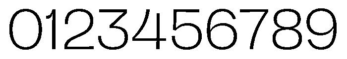 Hagrid Text Light Font OTHER CHARS