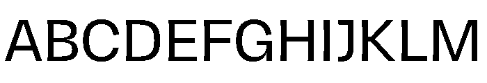 Hagrid Text Regular Font UPPERCASE