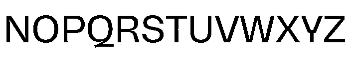 Hagrid Text Regular Font UPPERCASE
