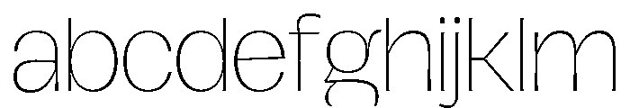 Hagrid Thin FONT