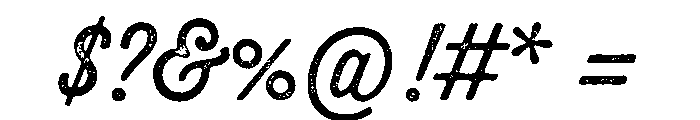 Halau Spooky Light Font OTHER CHARS