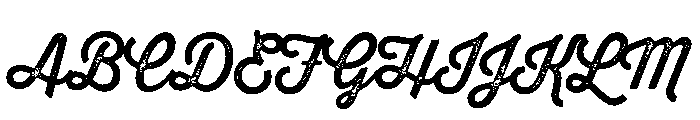 Halau Spooky Regular Font UPPERCASE