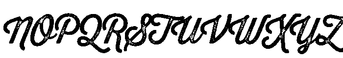 Halau Spooky Regular Font UPPERCASE