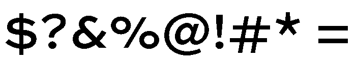 Halcom Variable Bold Font OTHER CHARS