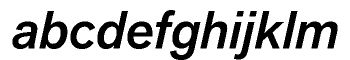 Halyard Variable Medium Italic FONT