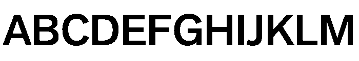 Halyard Variable Medium Font UPPERCASE
