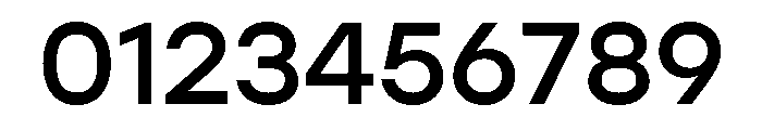 Halyard Variable Regular Font OTHER CHARS